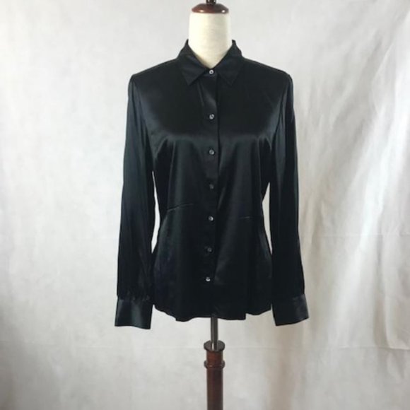 EUC Fendi Mohair Black Coat with Floral Appliqués - Picture 12 of 14